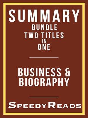 cover image of Summary Bundle Two Titles in One--Business and Biography